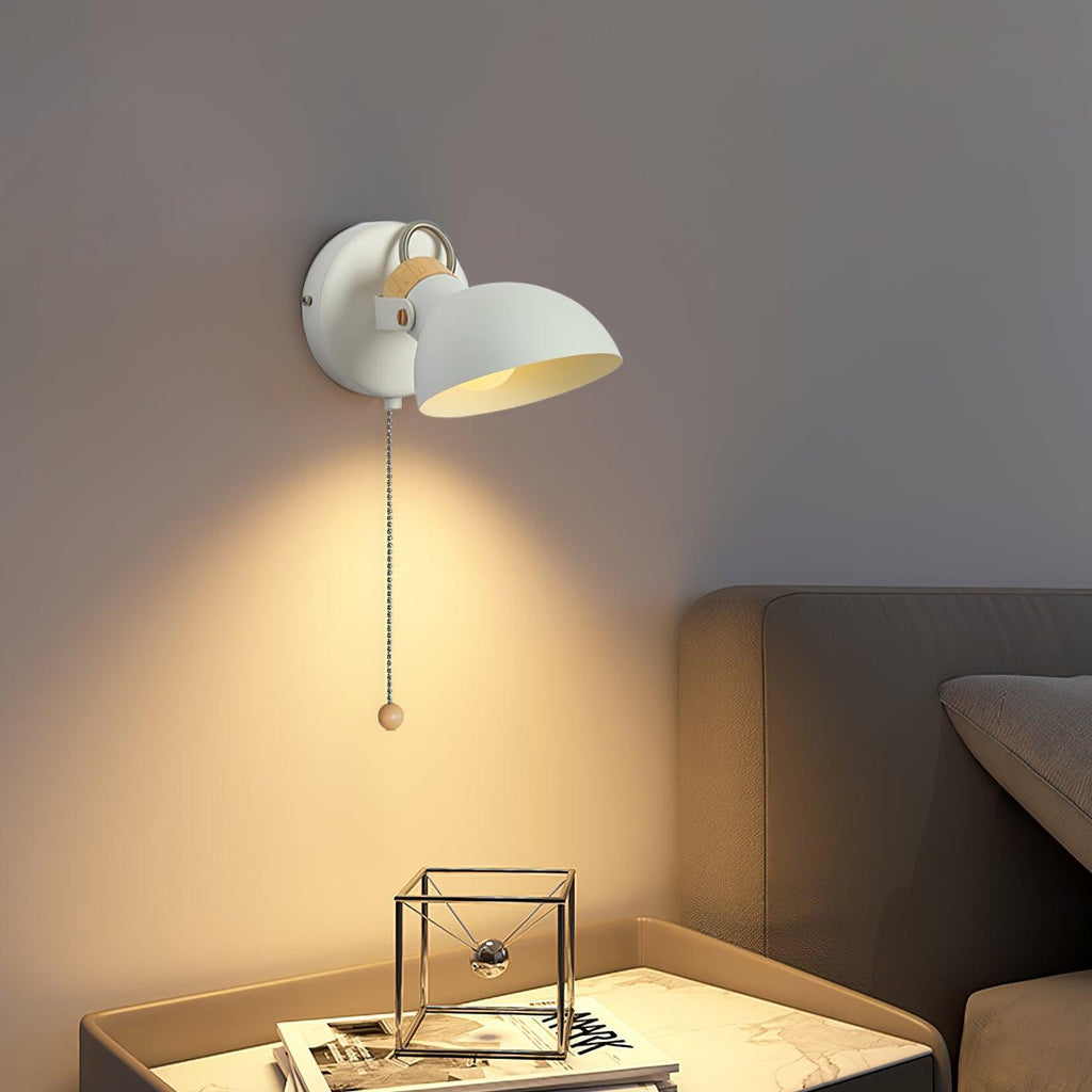 Lampada da parete scandinava in alluminio — Paralume regolabile, design moderno