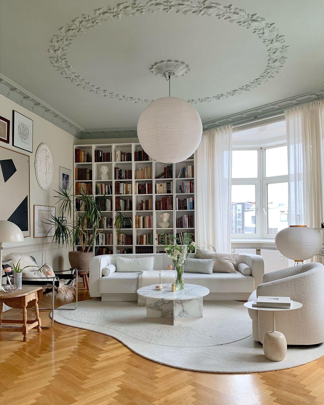 Akari A pendellampa — modern stil från mitten av 1900-talet