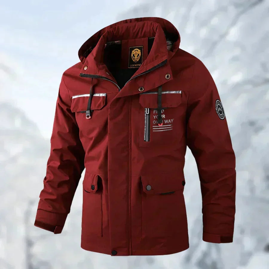 Giacca antivento e impermeabile Alaska da uomo per primavera e autunno