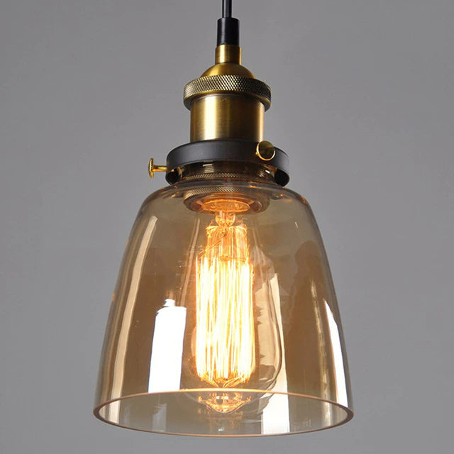 Pendant Light From Lyra Glass With Adjustable Cord For Any Space