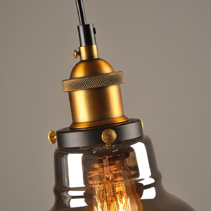 Pendant Light From Lyra Glass With Adjustable Cord For Any Space