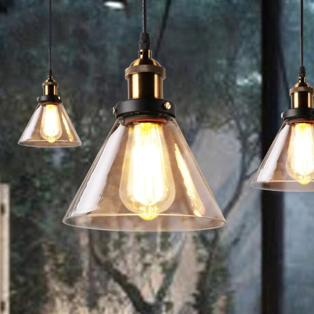 Pendant Light From Lyra Glass With Adjustable Cord For Any Space