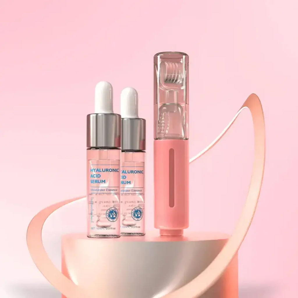 Dermaplump Lip Micro-Needling and Collagen Kit — 0.5mm Precision Roller