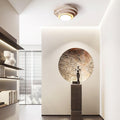 Solstone LED Travertine Ceiling Light With Soft Ambience