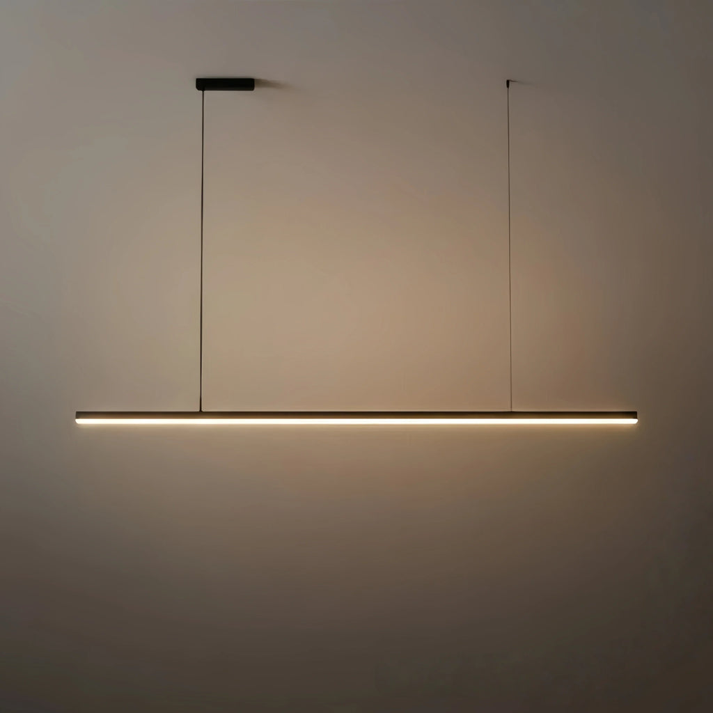 Modern LED Pendant Light – White/Black Metal/Glass for Dining Room - Flindria