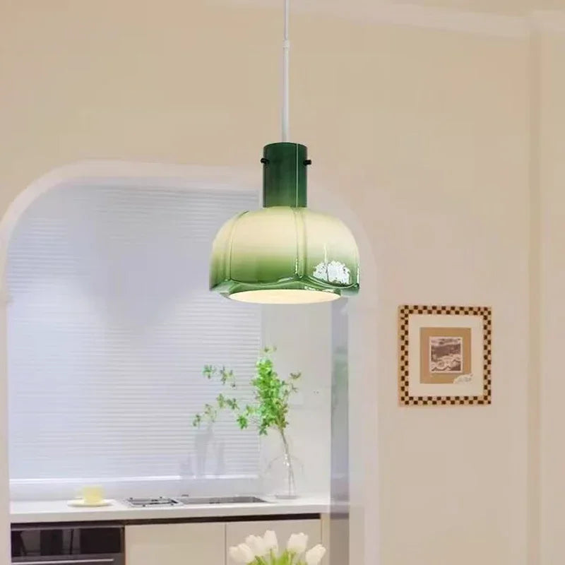 FloeLumen Adjustable Nordic Pendant Lamp In Glass Metal