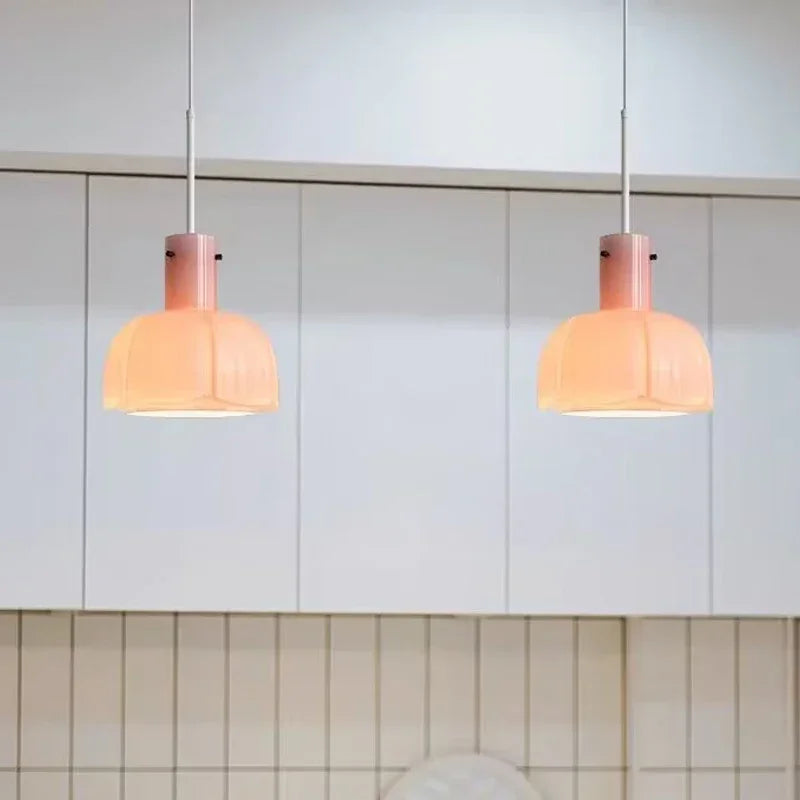 FloeLumen Adjustable Nordic Pendant Lamp In Glass Metal