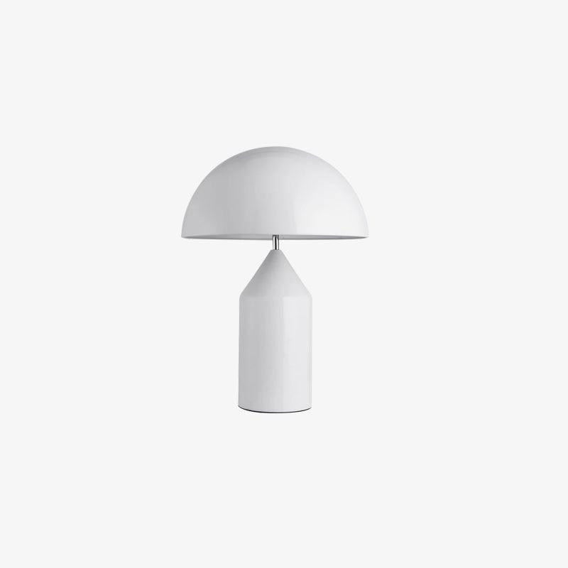 Atollo geometrisk bordslampa i metall - ikonisk italiensk design