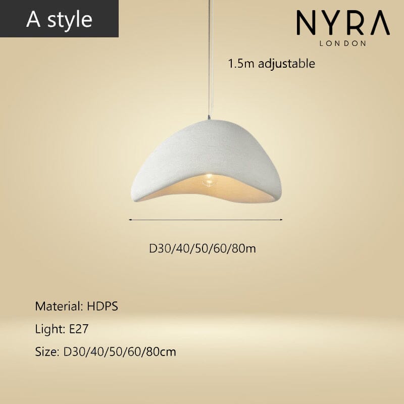 Żyrandol Boho Wasabi — wyrazista lampa sufitowa w stylu wabi-sabi
