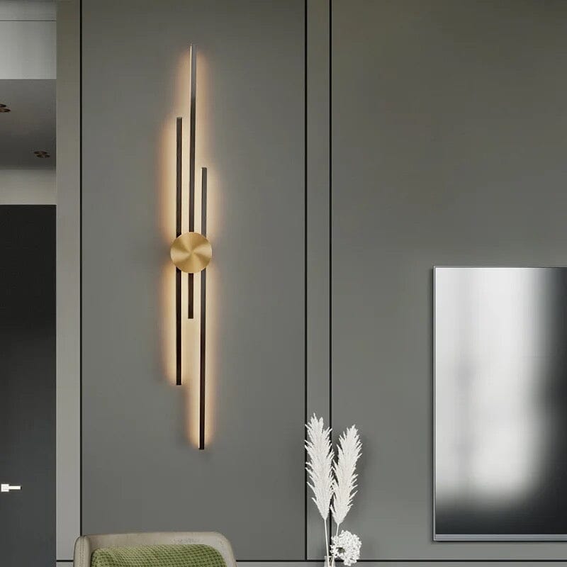 Bethnal Minimalistische Kupfer-Wandleuchte – Warm leuchtende Nachttischlampe