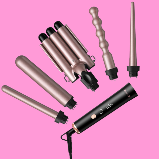5-in-1 Hot Hair Styler Set — Fast Heat, Defined Curls