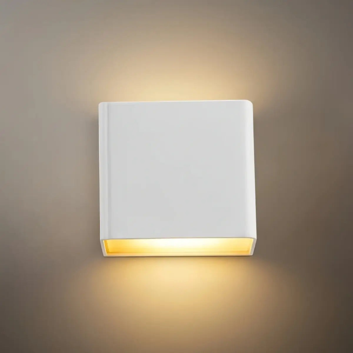 Applique Murale Carrée Moderne en Métal - 6 Couleurs pour Chambre - Flindria