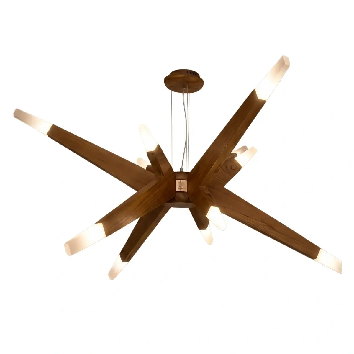 Designer Handmade Branch Wood Pendant Light - Natural Organic Living Room - Flindria