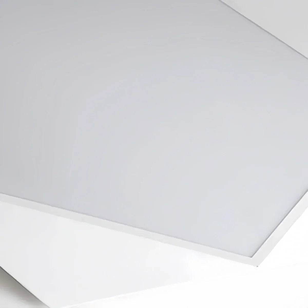Classical Black Polygonal Ceiling Light – Metal Fixture for Bedroom - Flindria