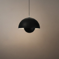 Art Deco Morandi Dome Pendant Light – Colorful Metal Lamp for Bedroom - Flindria