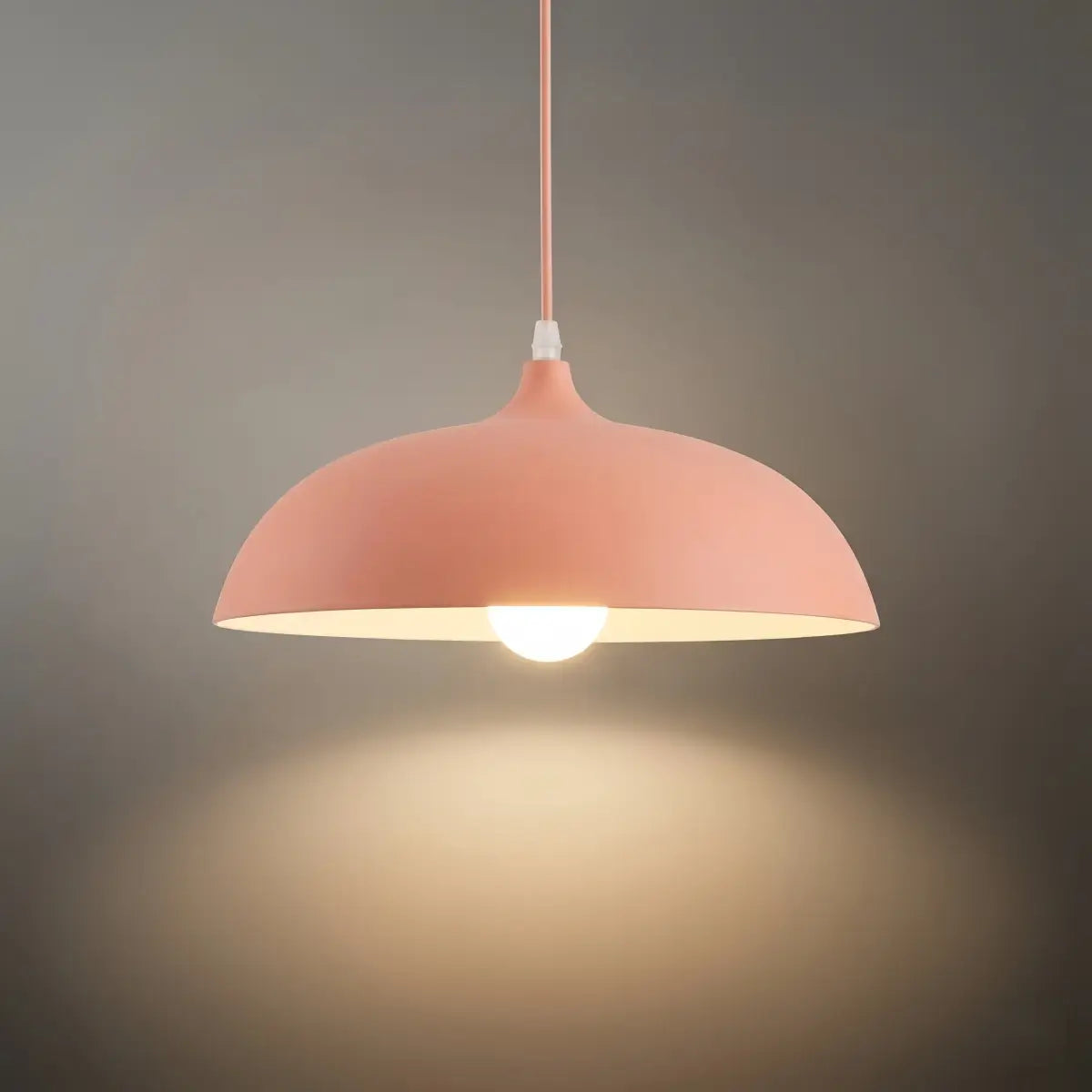 Morandi Metal Pendant Light - Black/Blue/Green/Grey for Dining Room - Flindria