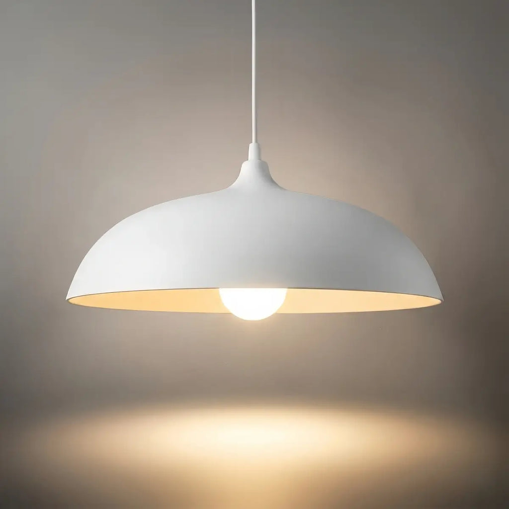Morandi Metal Pendant Light - Black/Blue/Green/Grey for Dining Room - Flindria