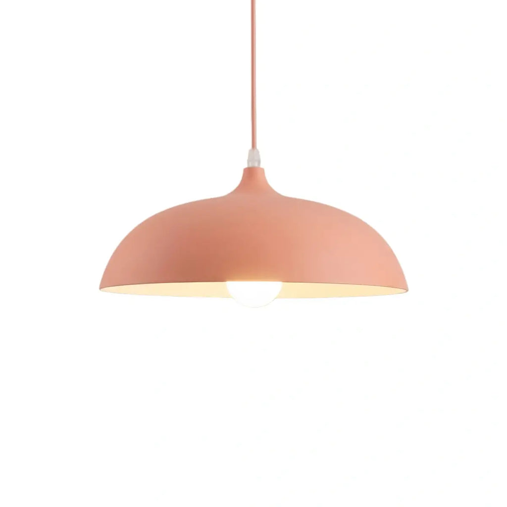 Morandi Metal Pendant Light - Black/Blue/Green/Grey for Dining Room - Flindria