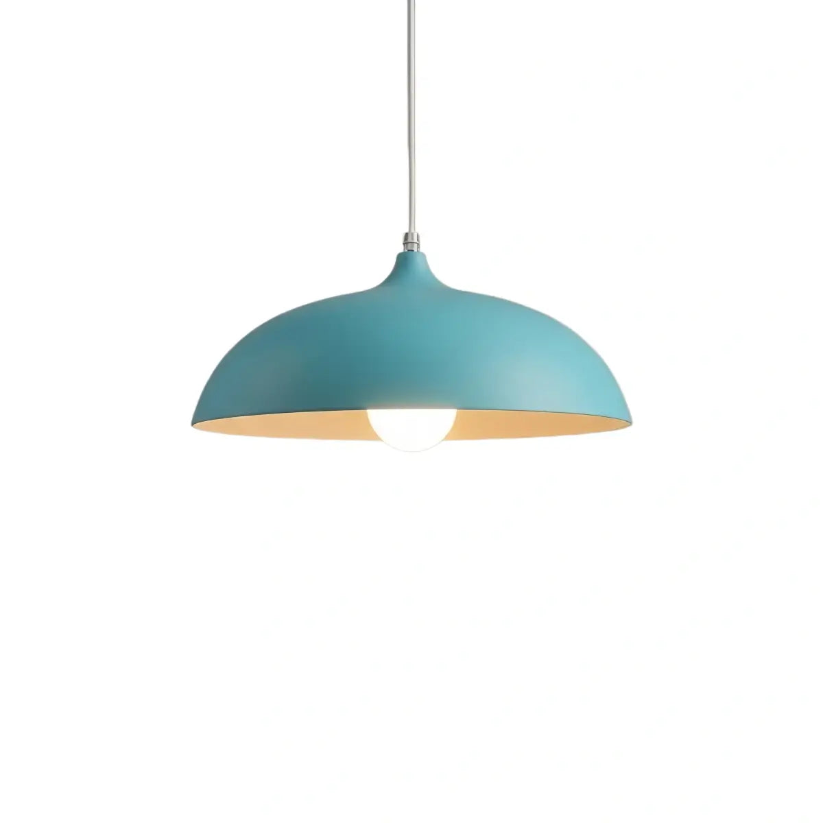 Morandi Metal Pendant Light - Black/Blue/Green/Grey for Dining Room - Flindria