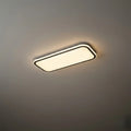 Modern LED Ceiling Light – Metal/Silica Gel Fixture for Living Room - Flindria
