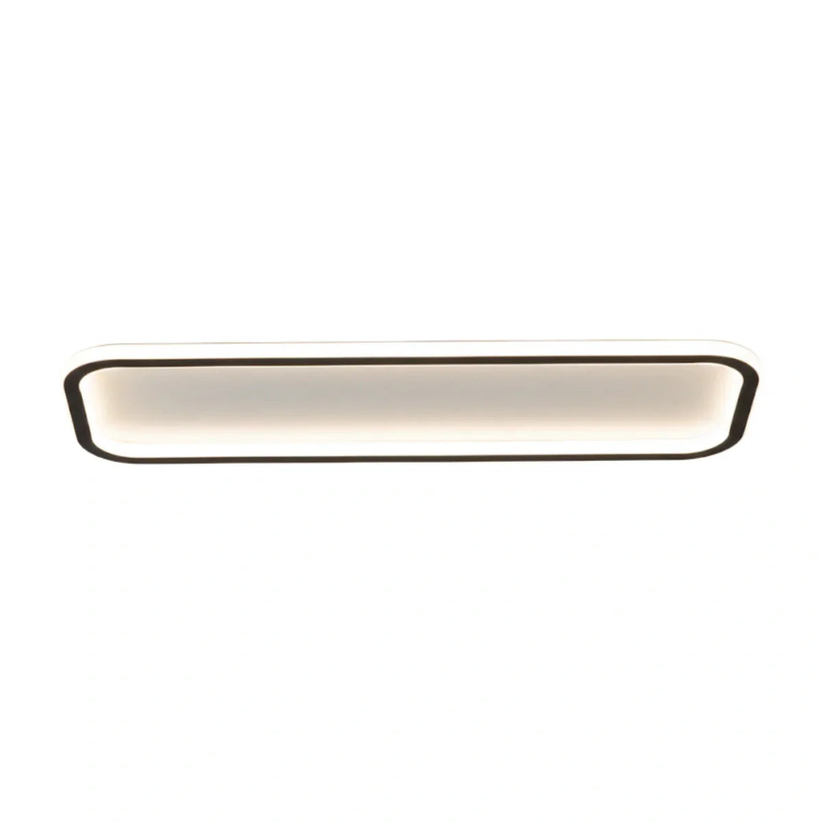 Modern LED Ceiling Light – Metal/Silica Gel Fixture for Living Room - Flindria