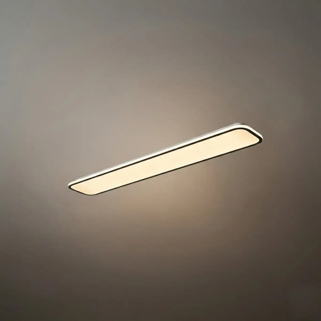 Modern LED Ceiling Light – Metal/Silica Gel Fixture for Living Room - Flindria