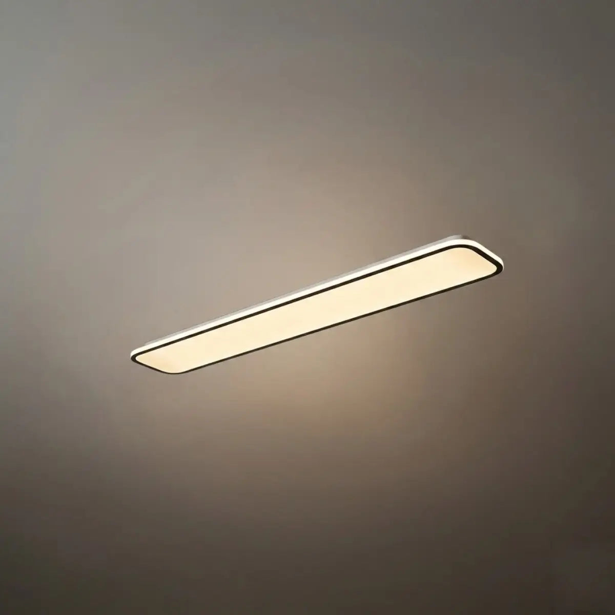Modern LED Ceiling Light – Metal/Silica Gel Fixture for Living Room - Flindria