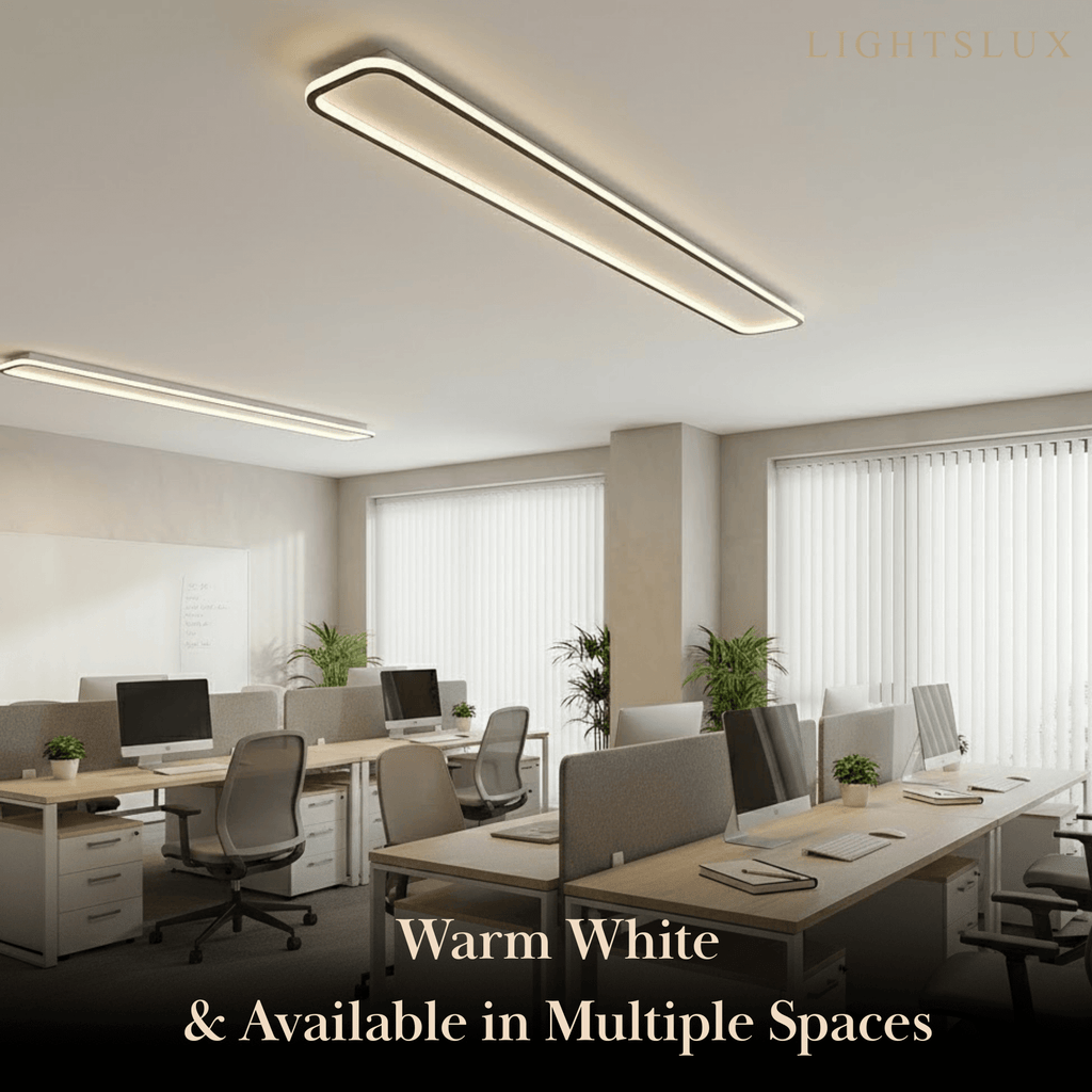 Modern LED Ceiling Light – Metal/Silica Gel Fixture for Living Room - Flindria