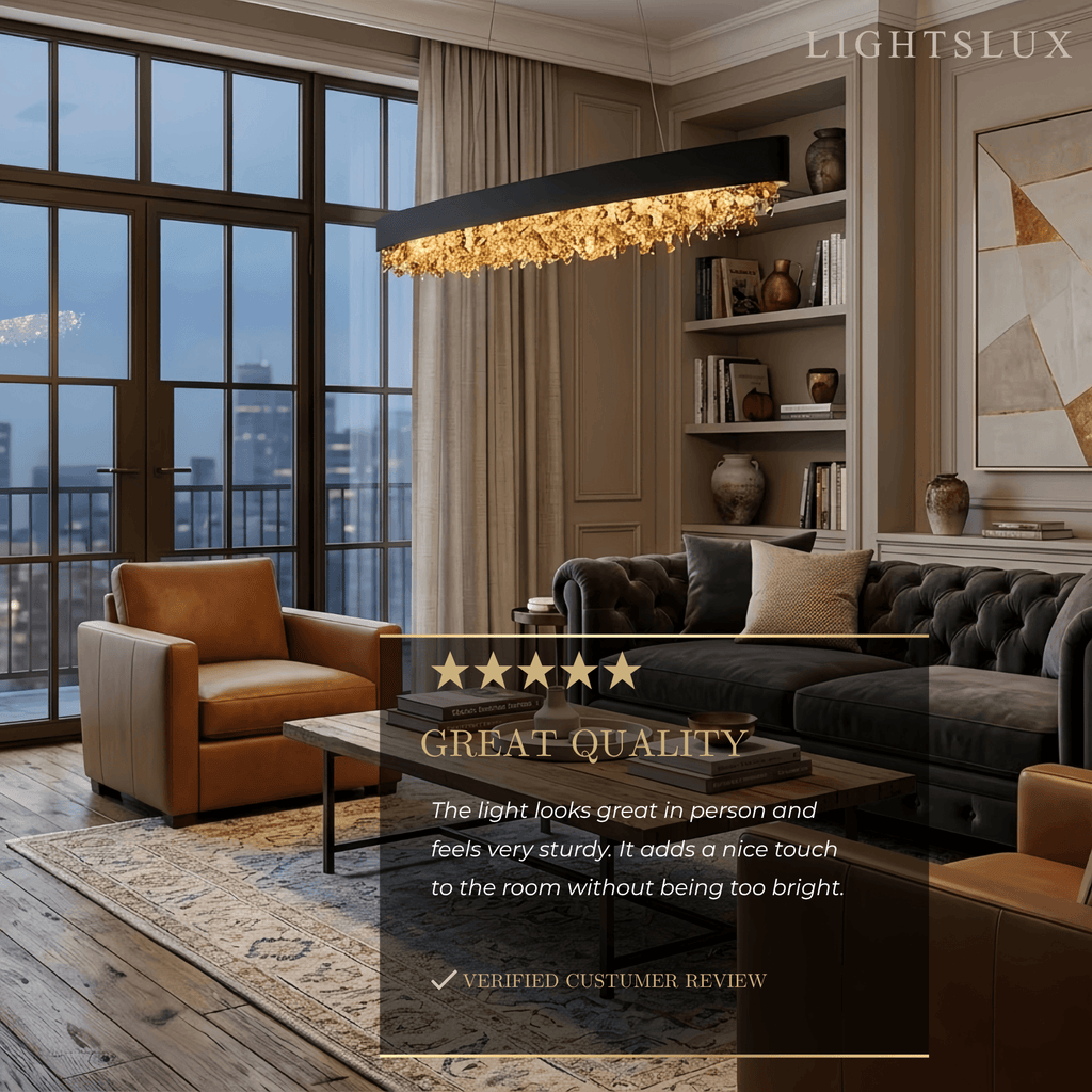 Royal Kristal Hanglamp - 4-Kleur Eetkamer/Keukeneiland - Flindria