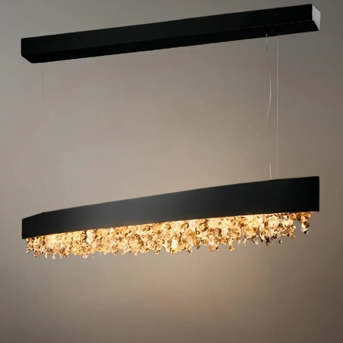 Suspension Royal en cristal - 4 couleurs pour salle à manger/îlot de cuisine - Flindria