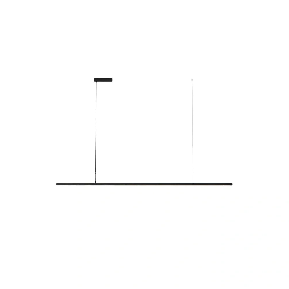 Modern LED Pendant Light – White/Black Metal/Glass for Dining Room - Flindria