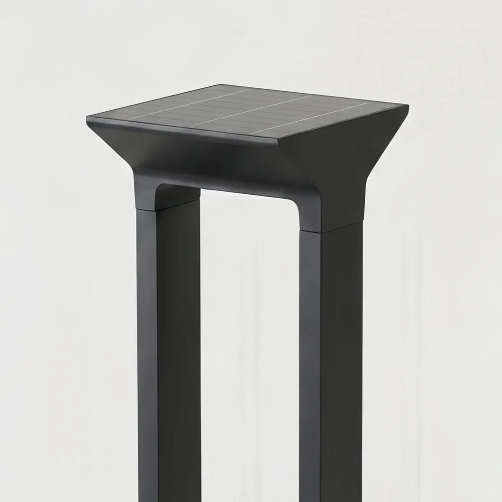 Luces de sendero industriales - Diseño irregular de acrílico negro para jardín - Flindria