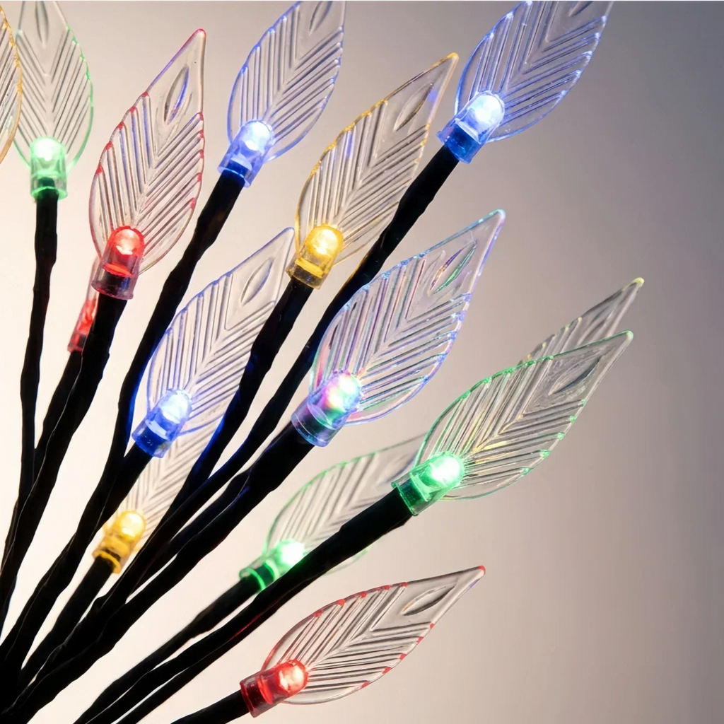 Art Deco Pathway Light - Acrylic Tree Design for Patio & Garden - Flindria