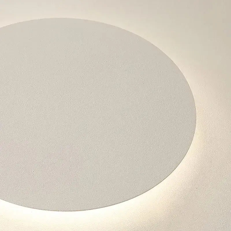 Modern Nordic Round Flush Mount Ceiling Light – White Fixture - Flindria