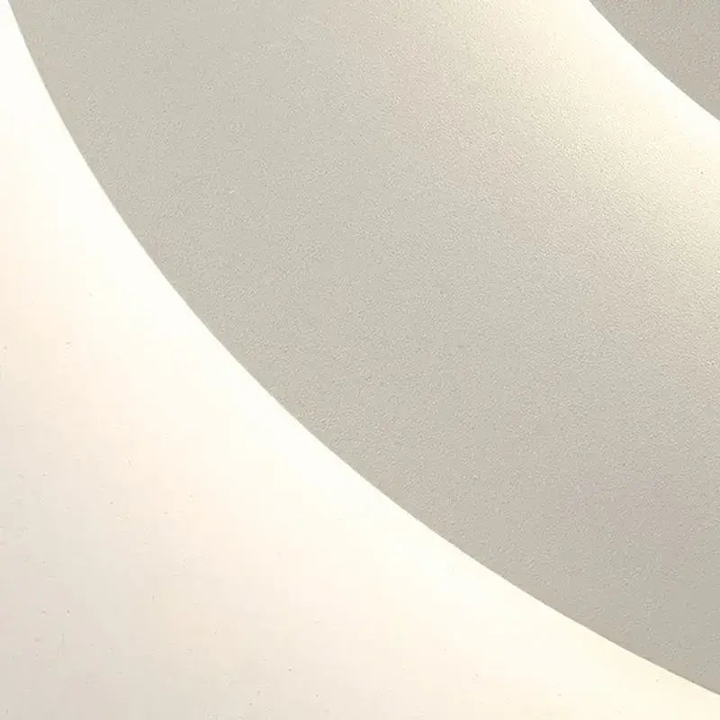Modern Nordic Round Flush Mount Ceiling Light – White Fixture - Flindria