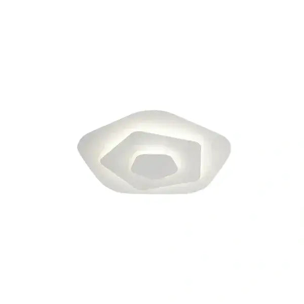 Modern Nordic Round Flush Mount Ceiling Light – White Fixture - Flindria