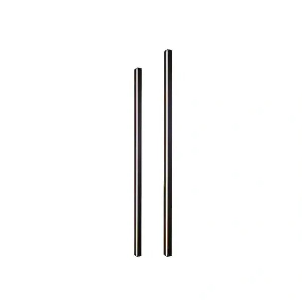 Minimalist Linear LED Wall Lamp – Black/Gold for Bedroom/Living Room - Flindria