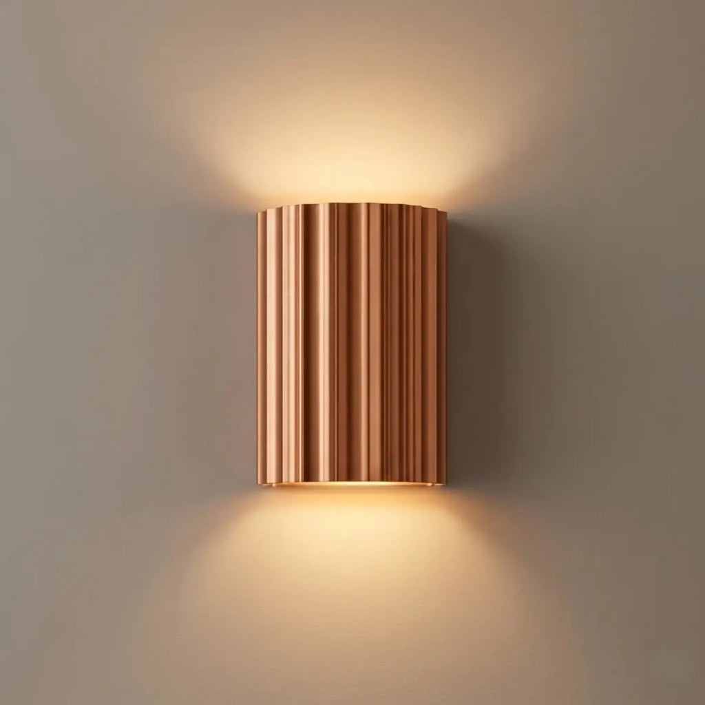 Modern Resin Wall Light – Green/Grey/Orange for Living Room/Bedroom - Flindria