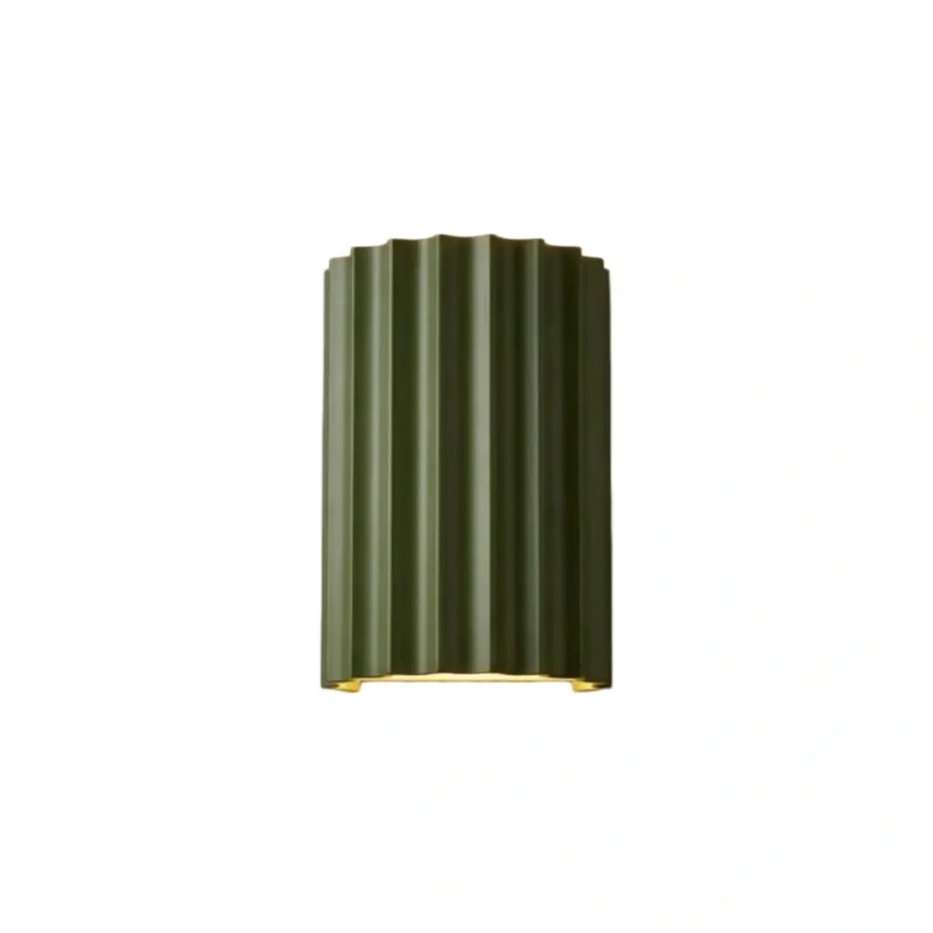 Modern Resin Wall Light – Green/Grey/Orange for Living Room/Bedroom - Flindria