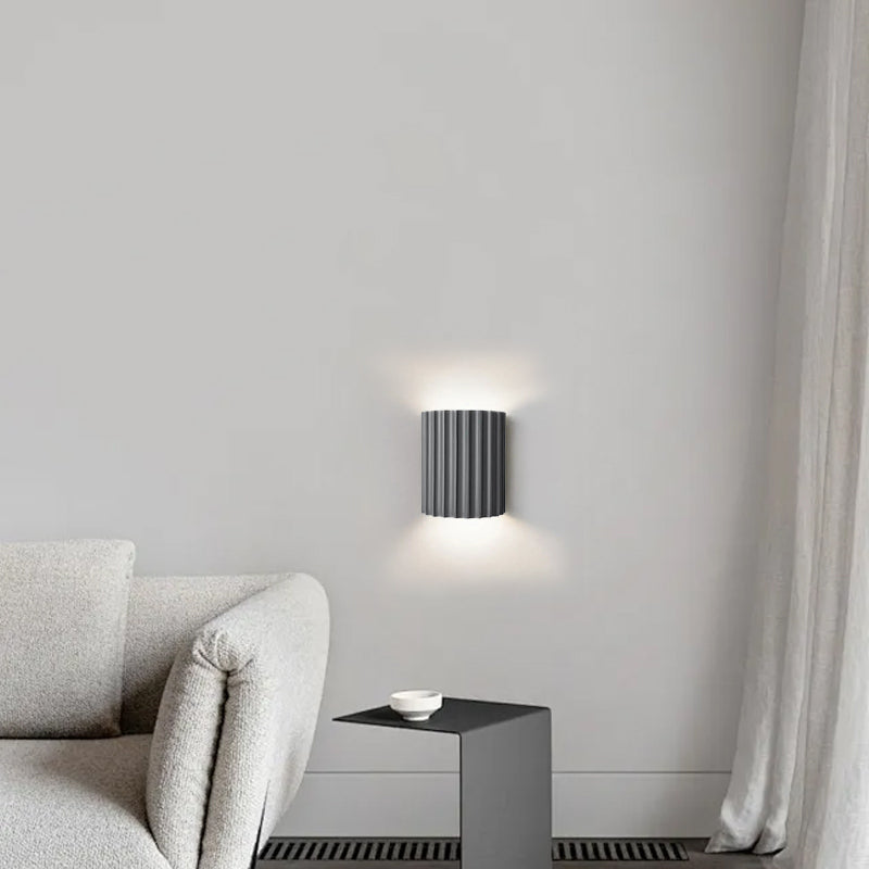 Modern Resin Wall Light – Green/Grey/Orange for Living Room/Bedroom - Flindria