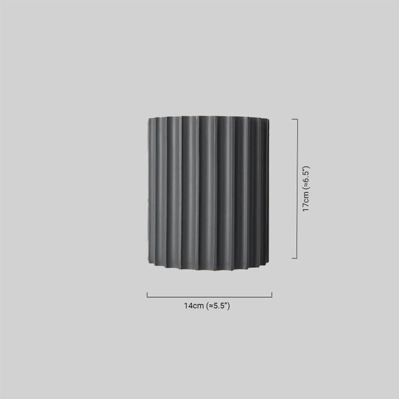 Modern Resin Wall Light – Green/Grey/Orange for Living Room/Bedroom - Flindria