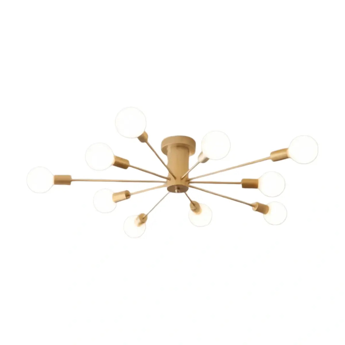 Modern Metal/Glass Ceiling Light - Bubble Design for Bedroom/Living Rooms - Flindria