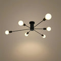 Modern Metal/Glass Ceiling Light - Bubble Design for Bedroom/Living Rooms - Flindria