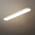 Minimalist White/Black LED Flush Mount Ceiling Light Living Room - Flindria