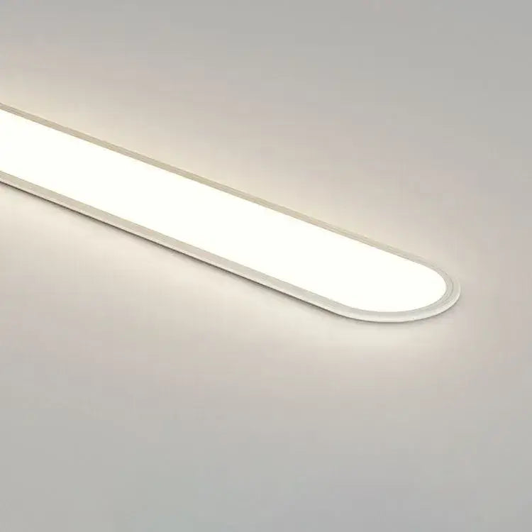 Minimalist White/Black LED Flush Mount Ceiling Light Living Room - Flindria