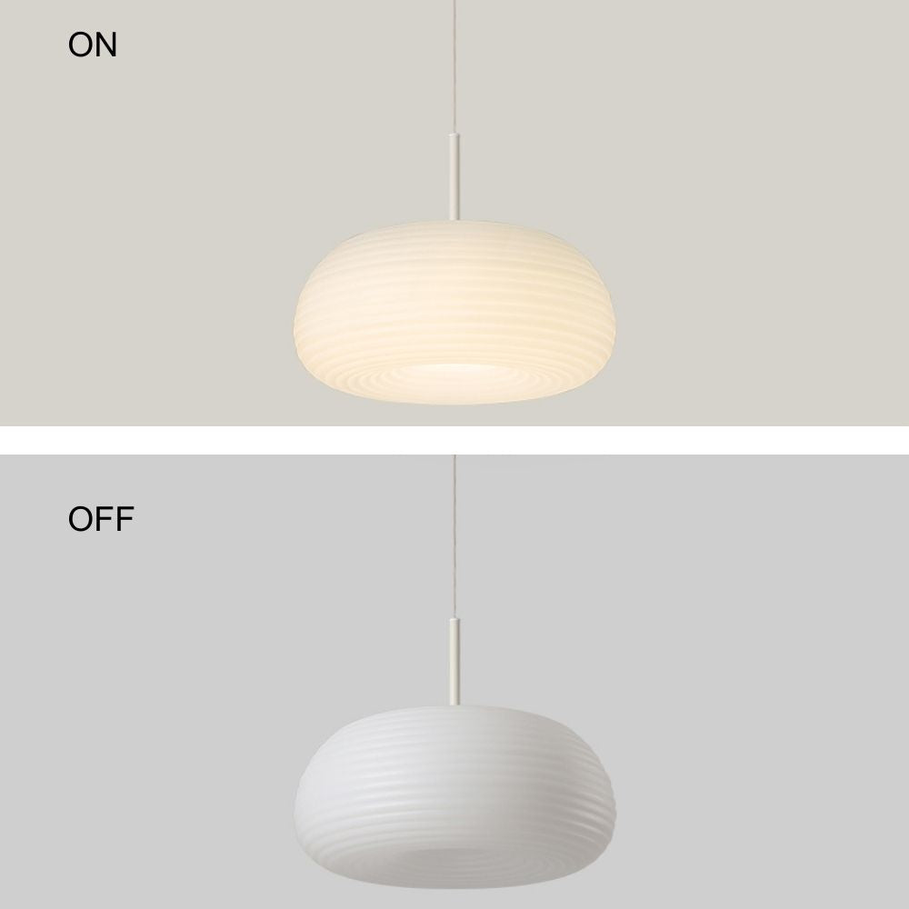 Modern Cloud Pendant Light - White Metal & Acrylic for Living Room - Flindria