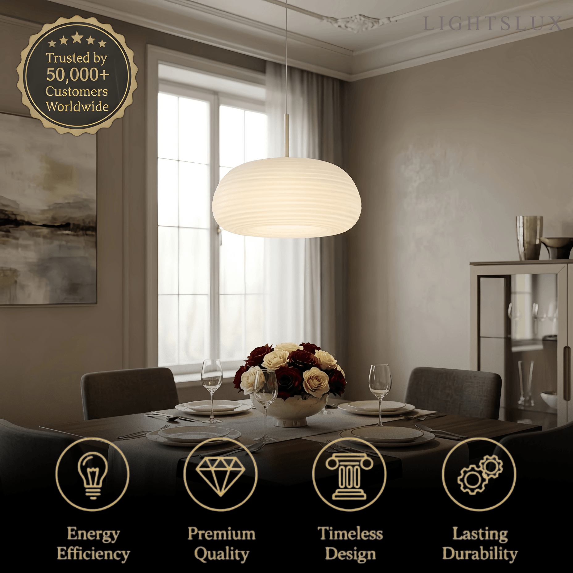 Modern Cloud Pendant Light - White Metal & Acrylic for Living Room - Flindria