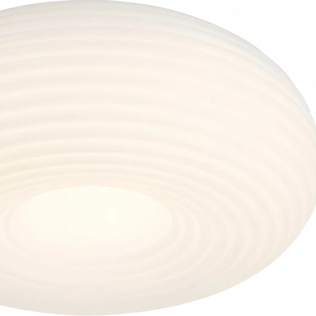 Modern Cloud Pendant Light - White Metal & Acrylic for Living Room - Flindria
