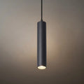 Modern LED Pendant Light - Black Metal for Living Room - Flindria