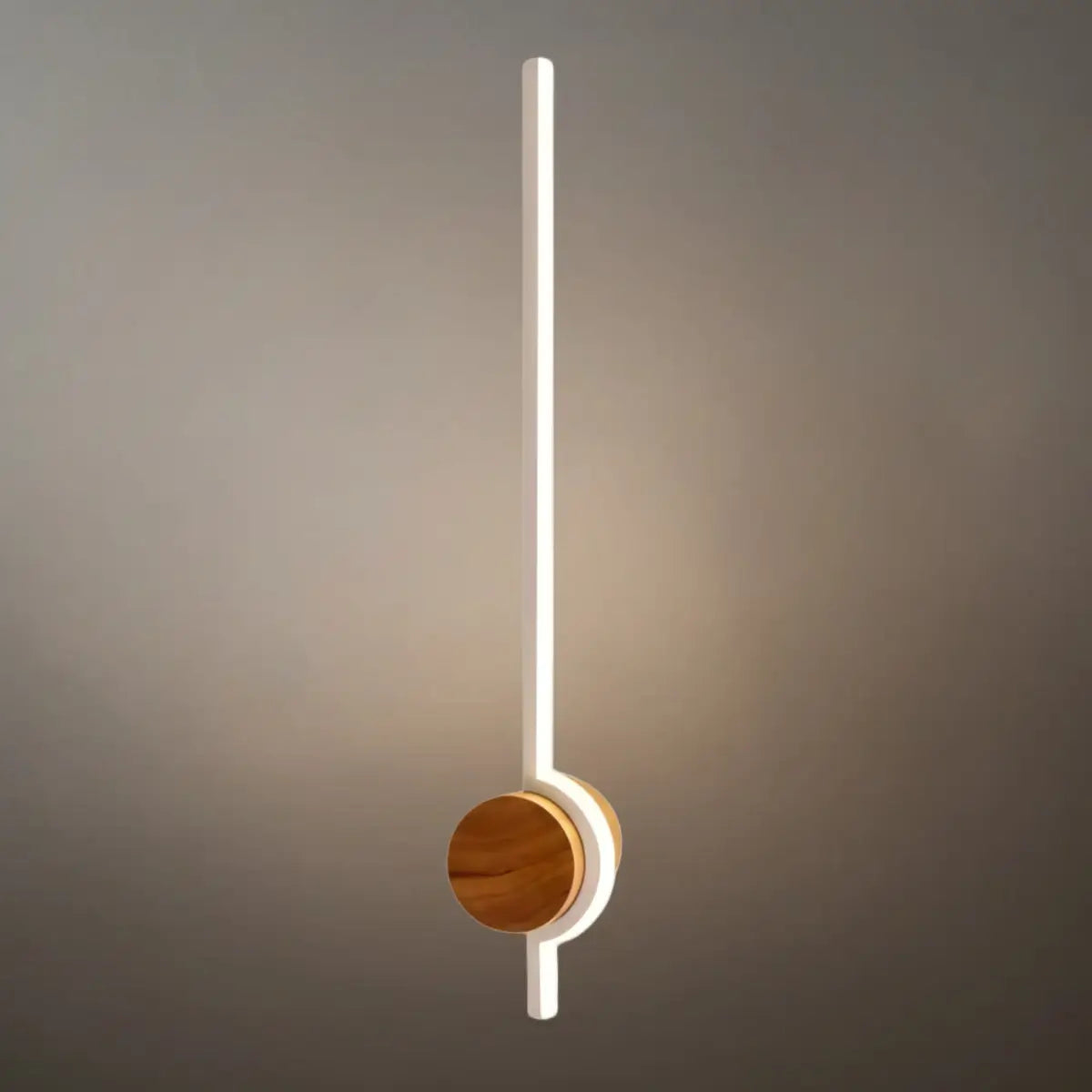 Nordic Wood & Acrylic Wall Lamp - White/Gold/Black for Dining Room - Flindria